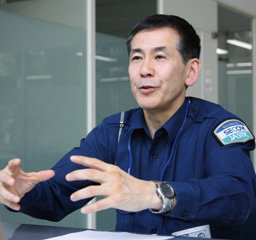 セコムジャスティック株式会社 業務本部 業務部 中央管制室 都筑 介宣 氏